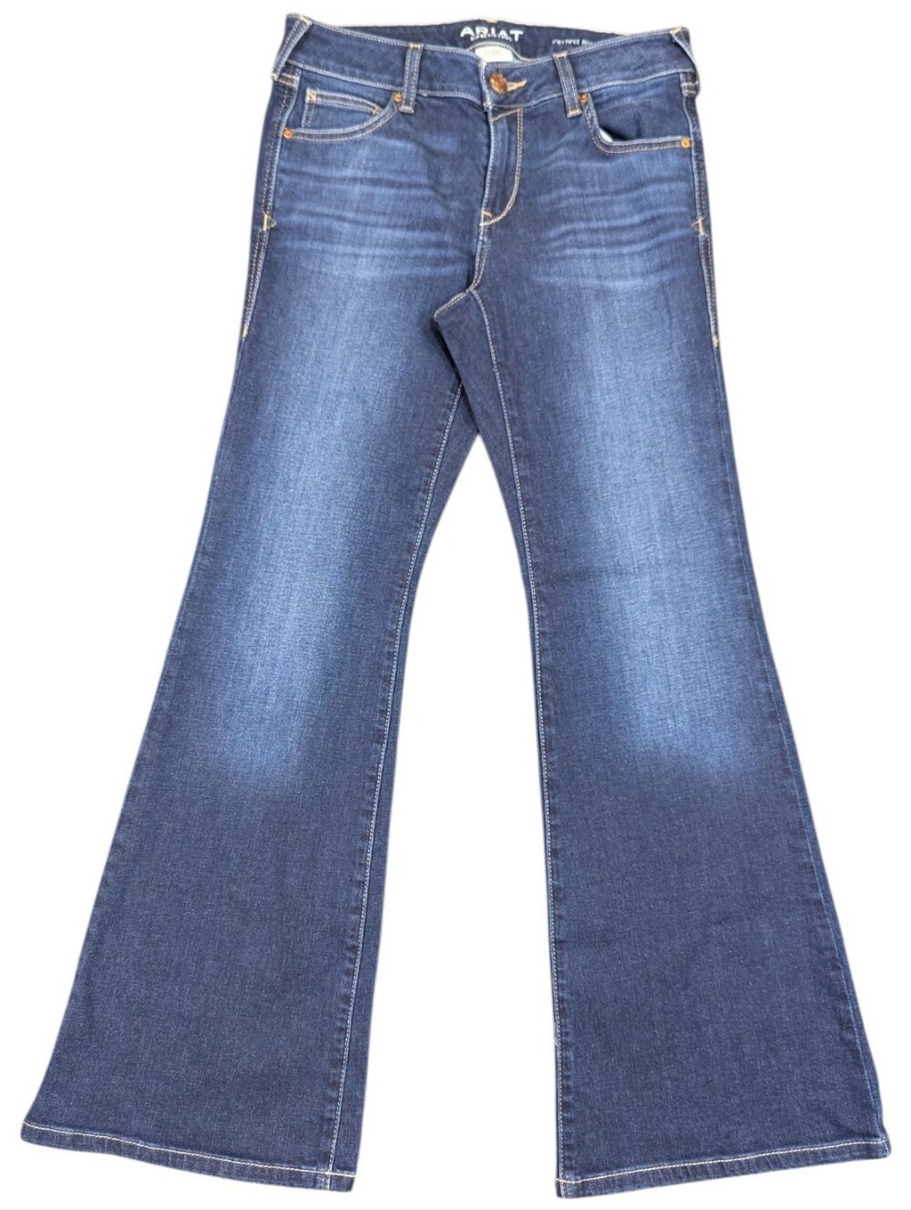 Ariat Perfect Mid Rise Flare Western Jeans Size 28 Lainey Wilson Ella Langley